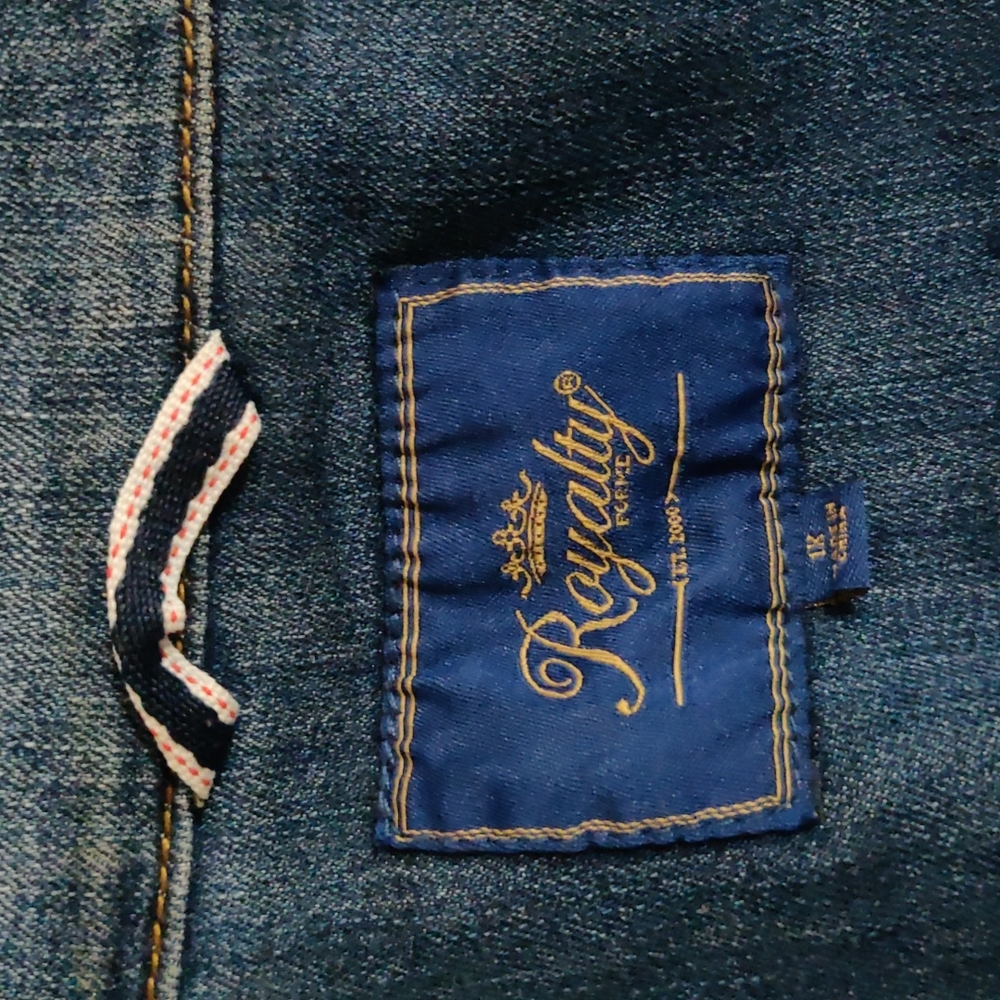 Royalty jean jacket 1x - Picture 6 of 7